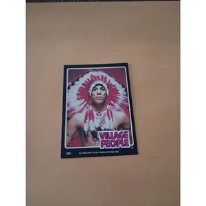 Vintage 1979 Village People Trading Card #28 Disco Era Vintage Music Collectible